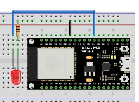 Gambar Rangkaian ESP32